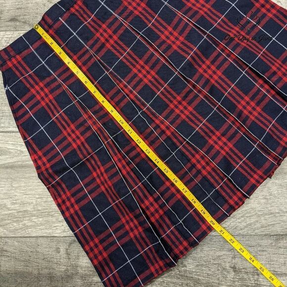 Land's End A Line Pleated Skirt Size 2 - Picture 4 of 5